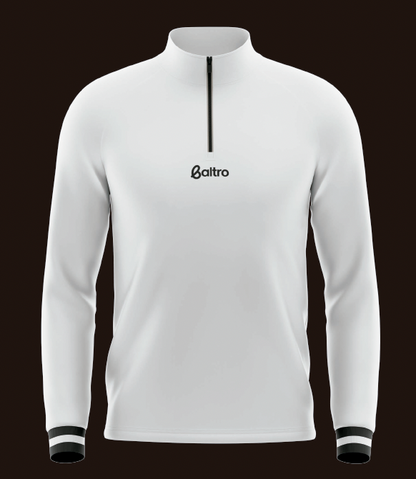 SUDADERA DE ENTRENAMIENTO BLANCA